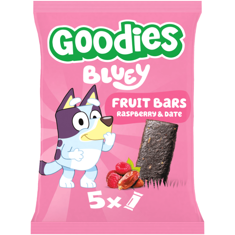 Goodies Fruit Bar Raspberry & Date (5 stk)