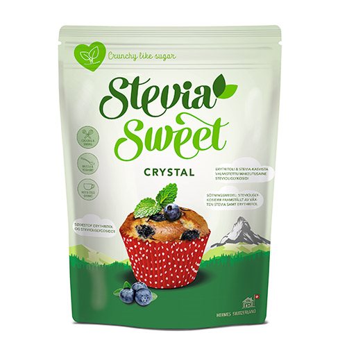 SteviaSweet Crystal Hermesetas (250 g)