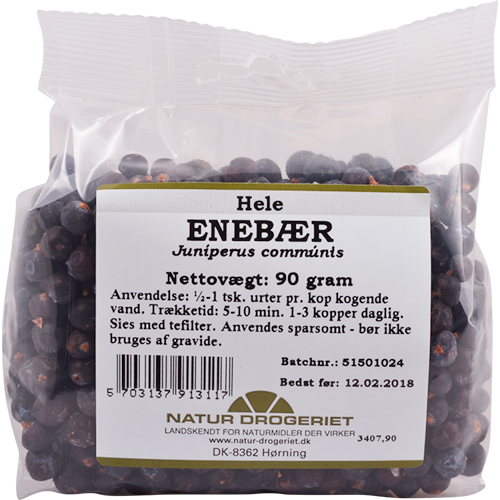 Natur Drogeriet Hele Enebær (90 gr)