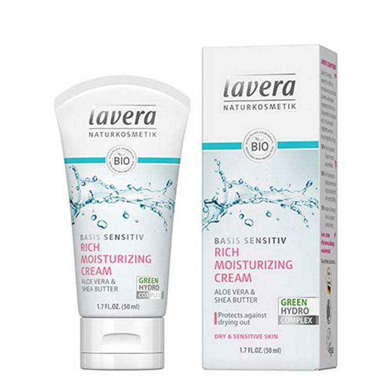 Lavera Basis Sensitive Moisturising Creme (50 ml)