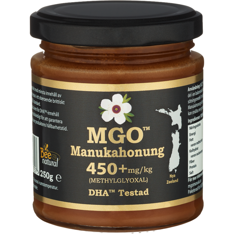 MGO Manuka Honning 450+ (250 g)