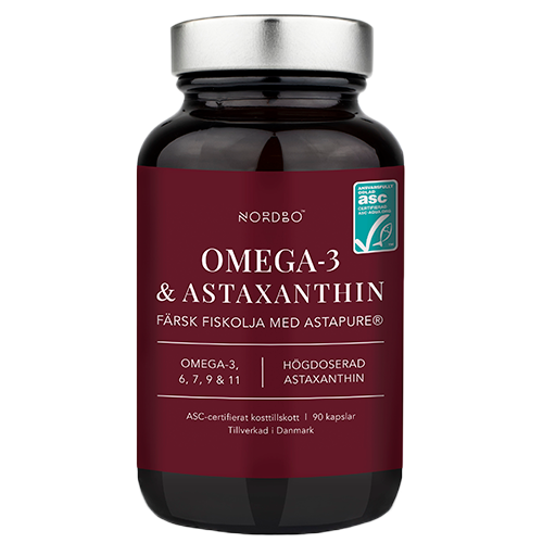 UDSALG Nordbo Vegan Omega 3 Astaxanthin (90 kaps) køb billig