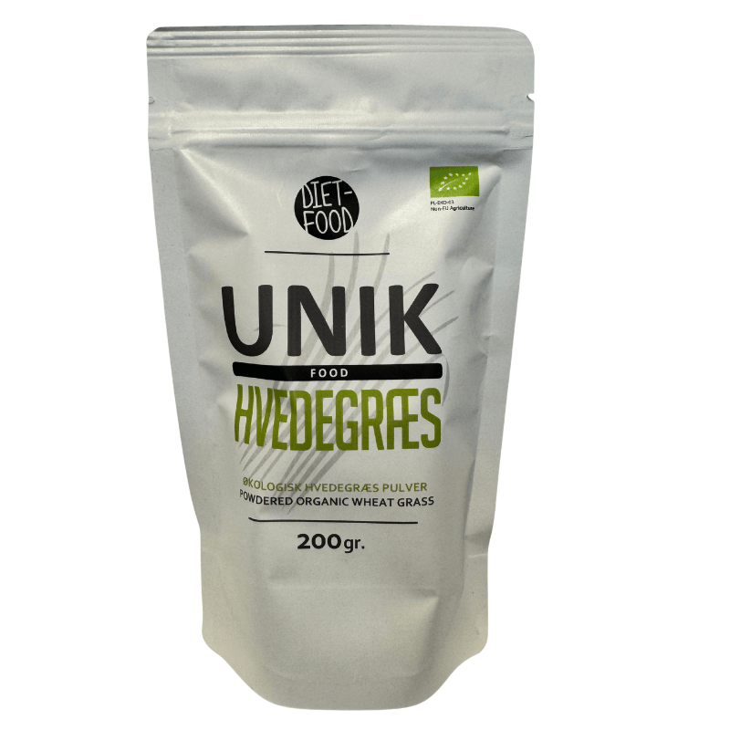 Unik Food Hvedegræspulver Ø (200 g)
