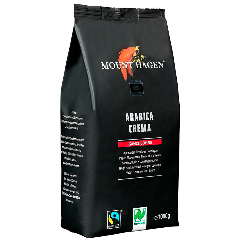 Mount Hagen Arabica Creme Ø - 1 kg