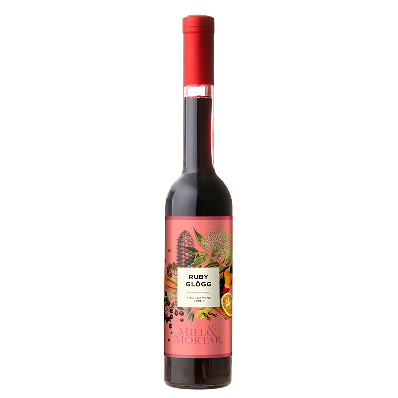Mill & Mortar Ruby Gløggsirup - Rød (350 ml)
