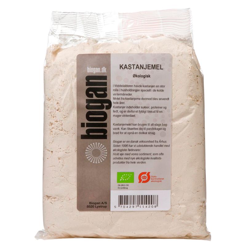 Biogan Kastanjemel Ø (400 gr)