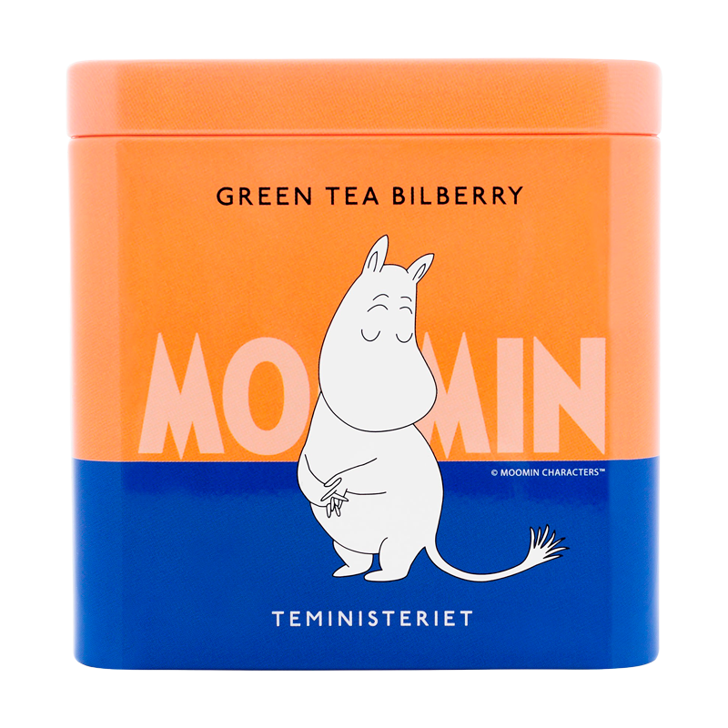 Teministeriet Moomin Green Tea Bilberry Tin (100 g)