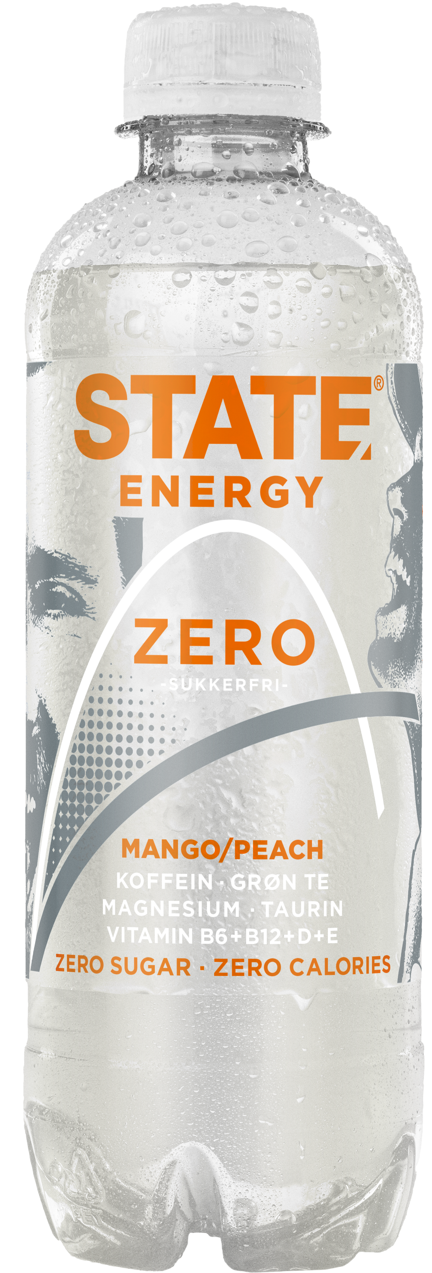 UDSALG STATE Drinks Mango Peach Zero (400 ml) køb billig