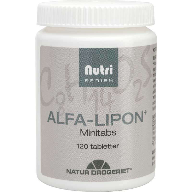 Natur-Drogeriet Alfa Lipon+ Minitabs - 120 tabl.