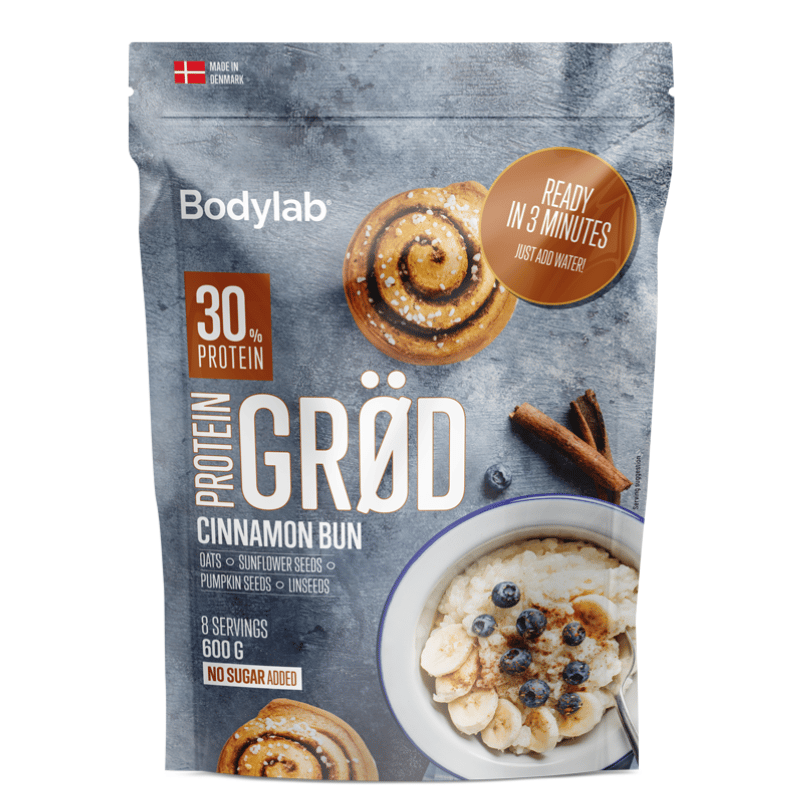Bodylab Protein Grå Cinnamon Bun (600 g)
