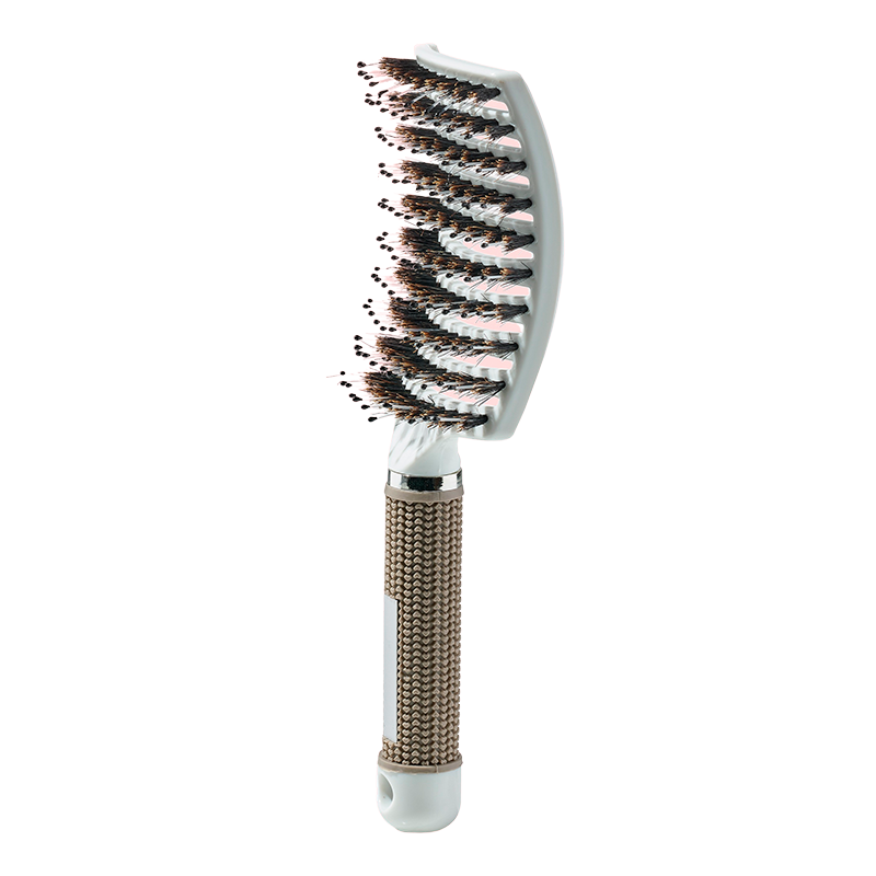 UDSALG Yuaia Haircare Curved Paddle Brush Hvid (1 stk) køb billig