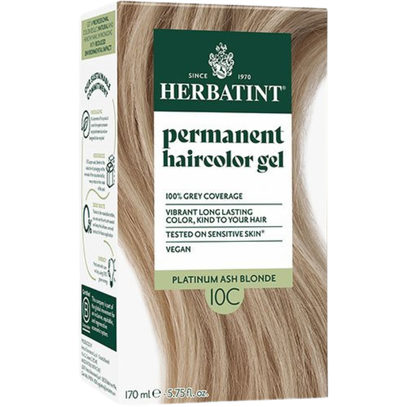 Herbatint 10C Hårfarve Platinum Ash Blonde (170 ml)