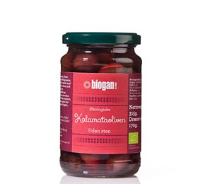Biogan Oliven Kalamata U. Sten Ø (340 gr)