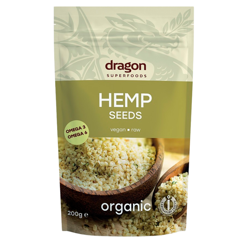 Dragon Superfood Hampe Frø Ø (200 g)