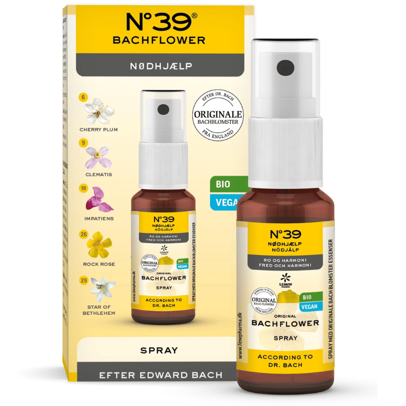 Dr. Bach No. 39 Nødhjælp Spray Ø (20 ml)