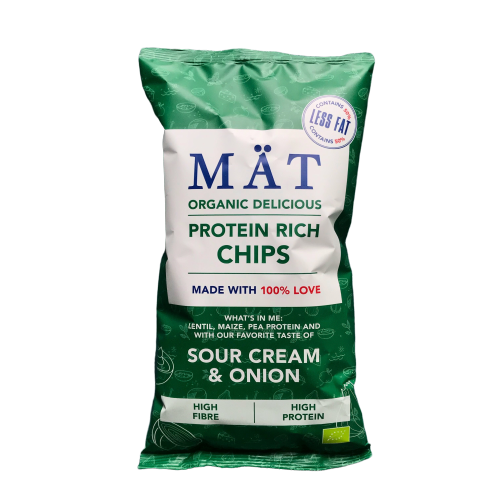 MÄT Organic Chips Sour Cream & Onion (85 g)