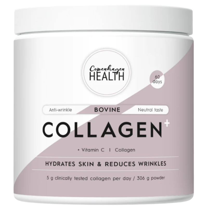 Copenhagen Health Bovine Collagen Pulver + Vitamin C (306 g)