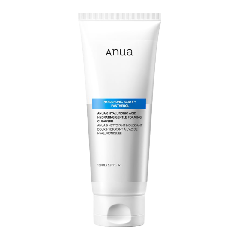 Anua 8 Hyaluronic Acid Hydrating Gentle Foaming Cleanser (150 ml)