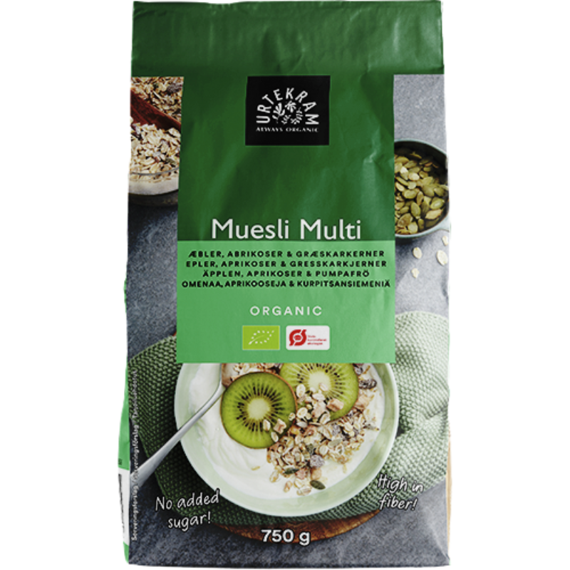 UDSALG Urtekram Multi Havremysli Ø (750 gr) køb billig