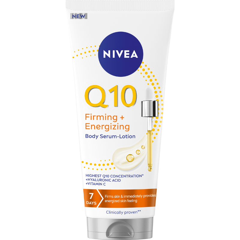 Tilbud Nivea Q10 Firming Energizing Serum Body Lotion (200 ml) køb billig