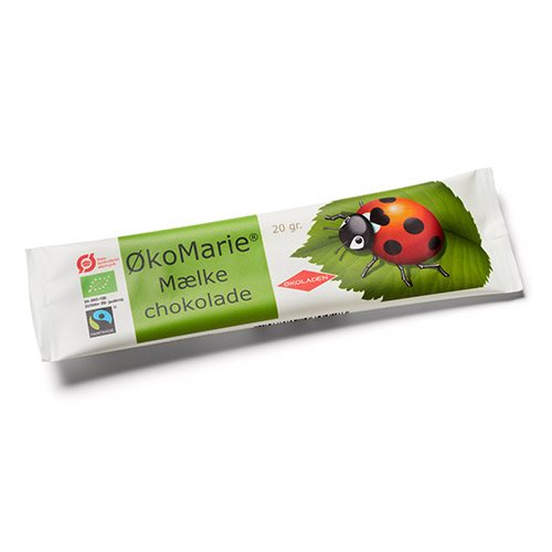Økoladen ØkoMarie Mælkechokolade Bar Ø (20 g)