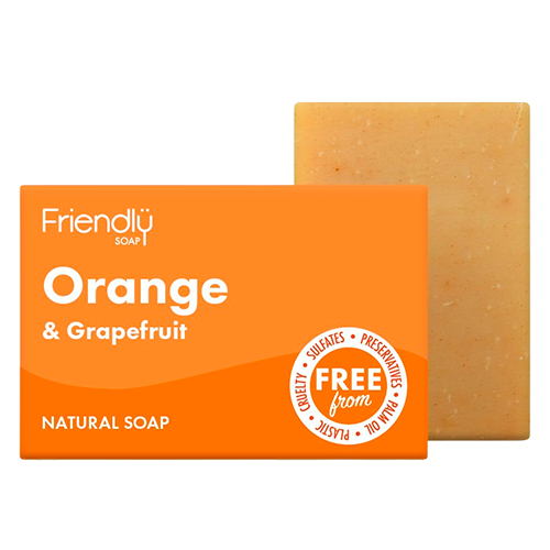 Friendly Appelsin & Grapefrugt Sæbe (95 g)