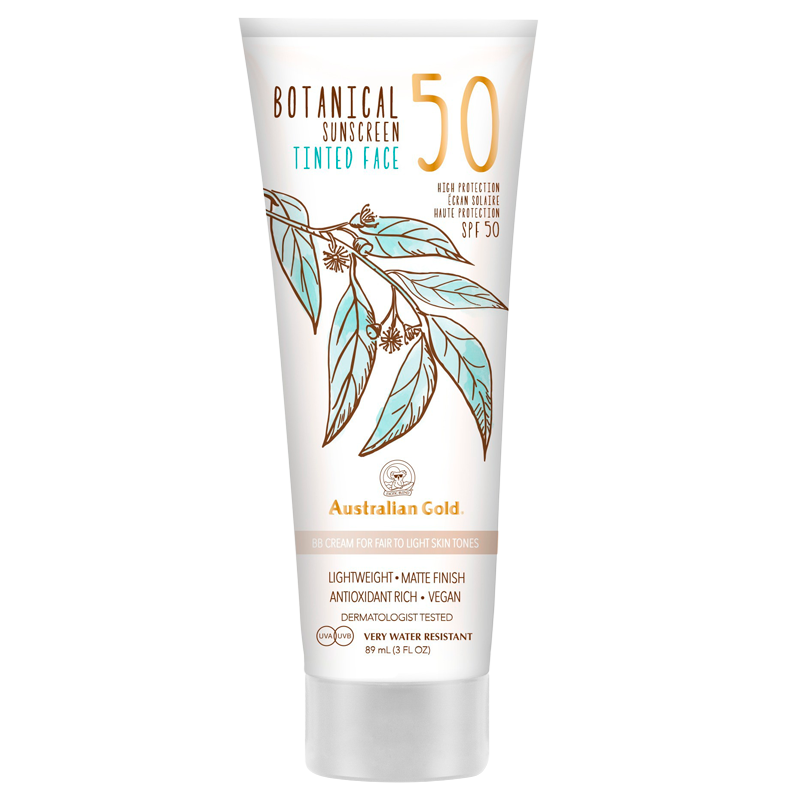 Australian Gold Botanical SPF50 Tinted Fair-Light (88 ml)