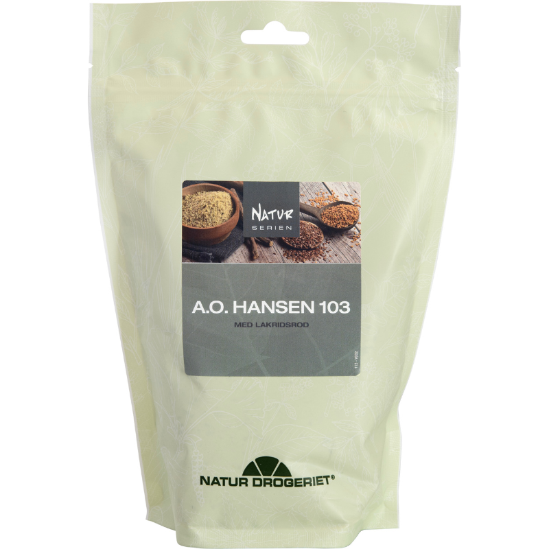 Natur Drogeriet A.O.Hansen 103 m/lakridsrod (400 gr.)