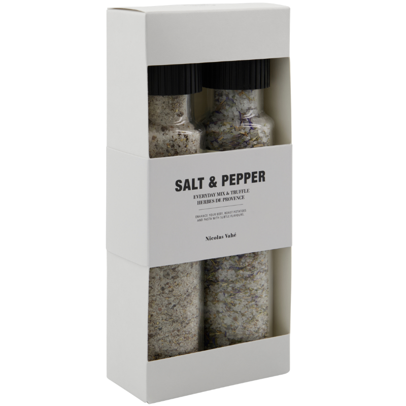 Nicolas Vahé Gaveæske Salt Everyday Mix & Truffle & Herbs de Provence (1 sæt)