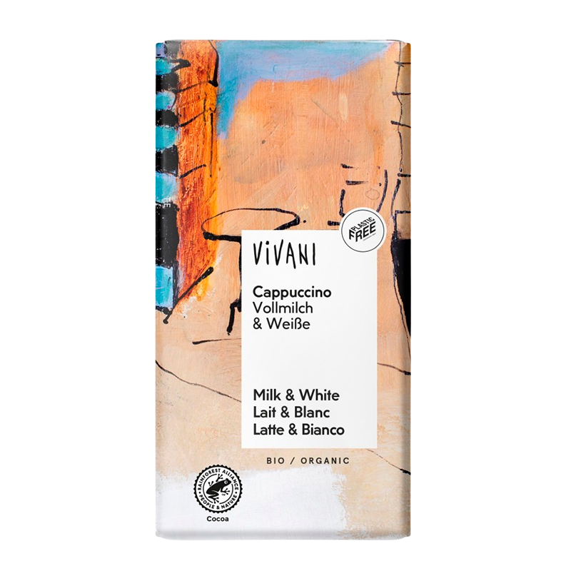 Vivani Cappuchino chokolade É 100 gr