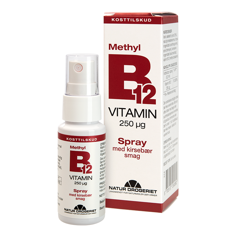 Natur-Drogeriet Methyl B12-vitamin spray (25 ml)