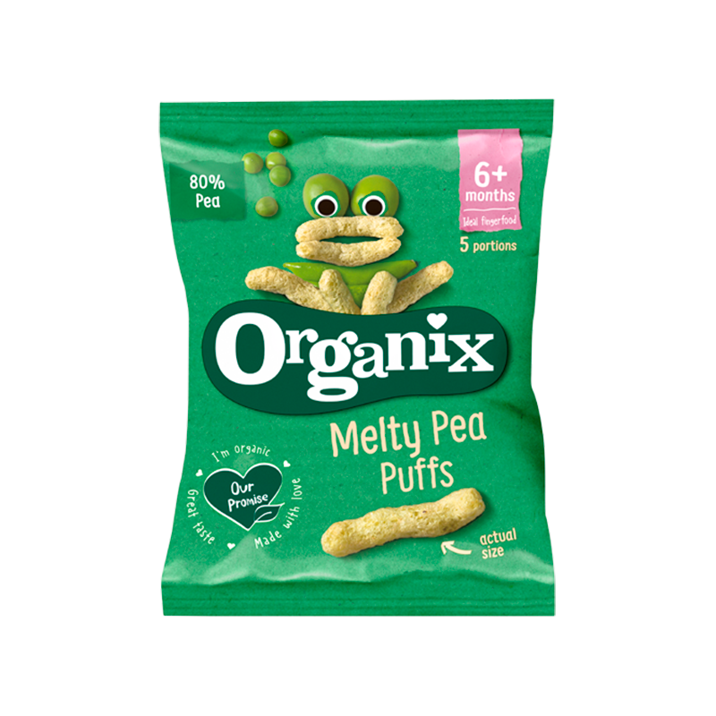 Organix Melty Pea Puffs Ø (15 g)