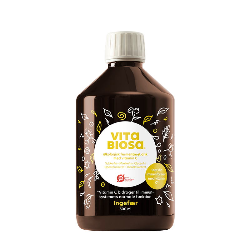 Tilbud Vita Biosa Ingefær Ø (500 ml) køb billig