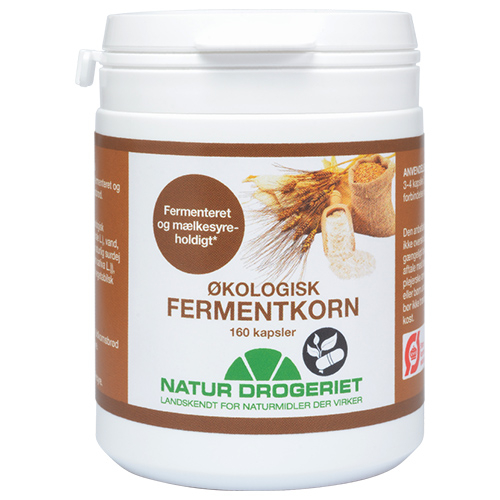 Natur Drogeriet Fermentkorn 450 mg Ø (160 kapsler)