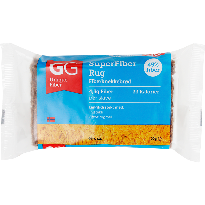 GG SuperFiber Rug Klidbrød (100 g)