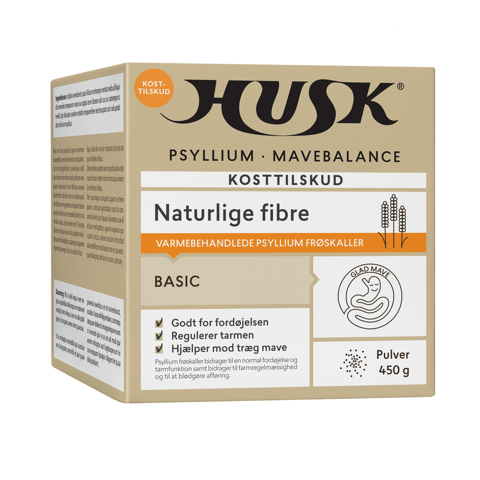 UDSALG HUSKÂ® Psyllium Mavebalance (450 g) køb billig