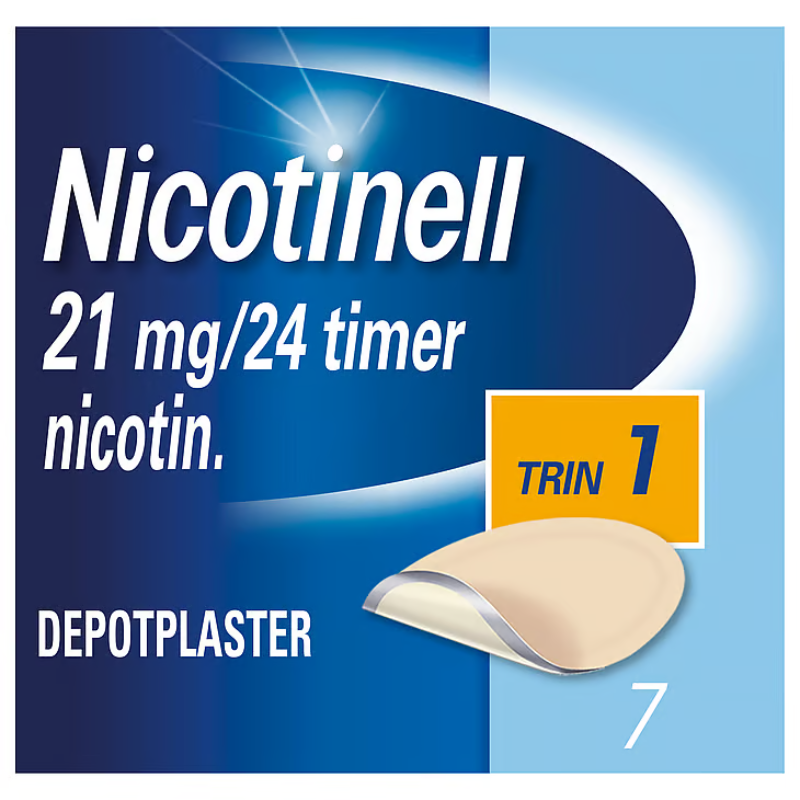 Nicotinell Nikotinplaster 21 mg (7 stk)