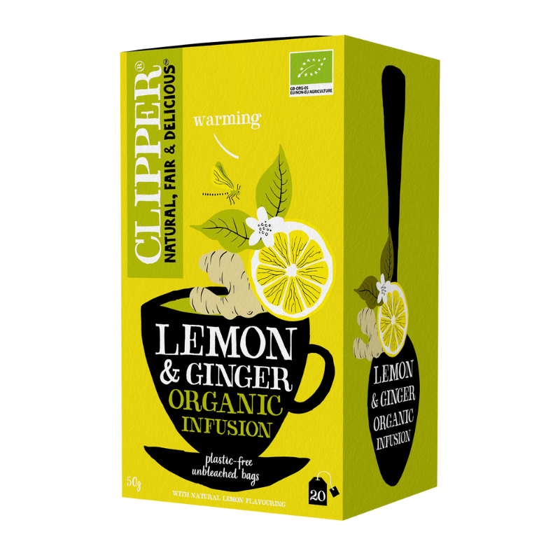 Clipper Citron & Ingefær Te Ø (1 pk)