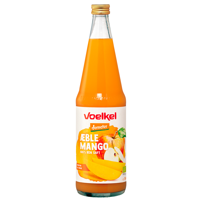 Voelkel Æble, mangosaft demeter Ø (750 ml)