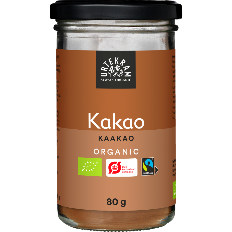 Urtekram Kakao Fair Trade 10-12% Ø (80 gr)