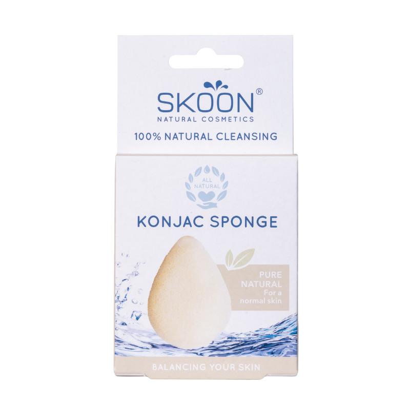 Skoon Konjac Sponge Pure (1 stk)