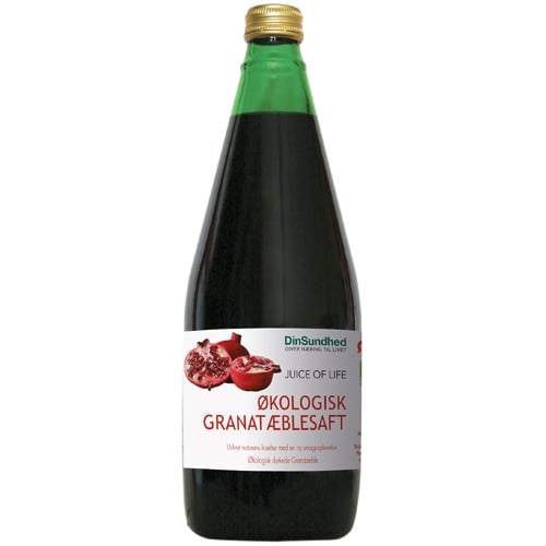 Din Sundhed Granatæblesaft uden sukker Ø (750 ml)