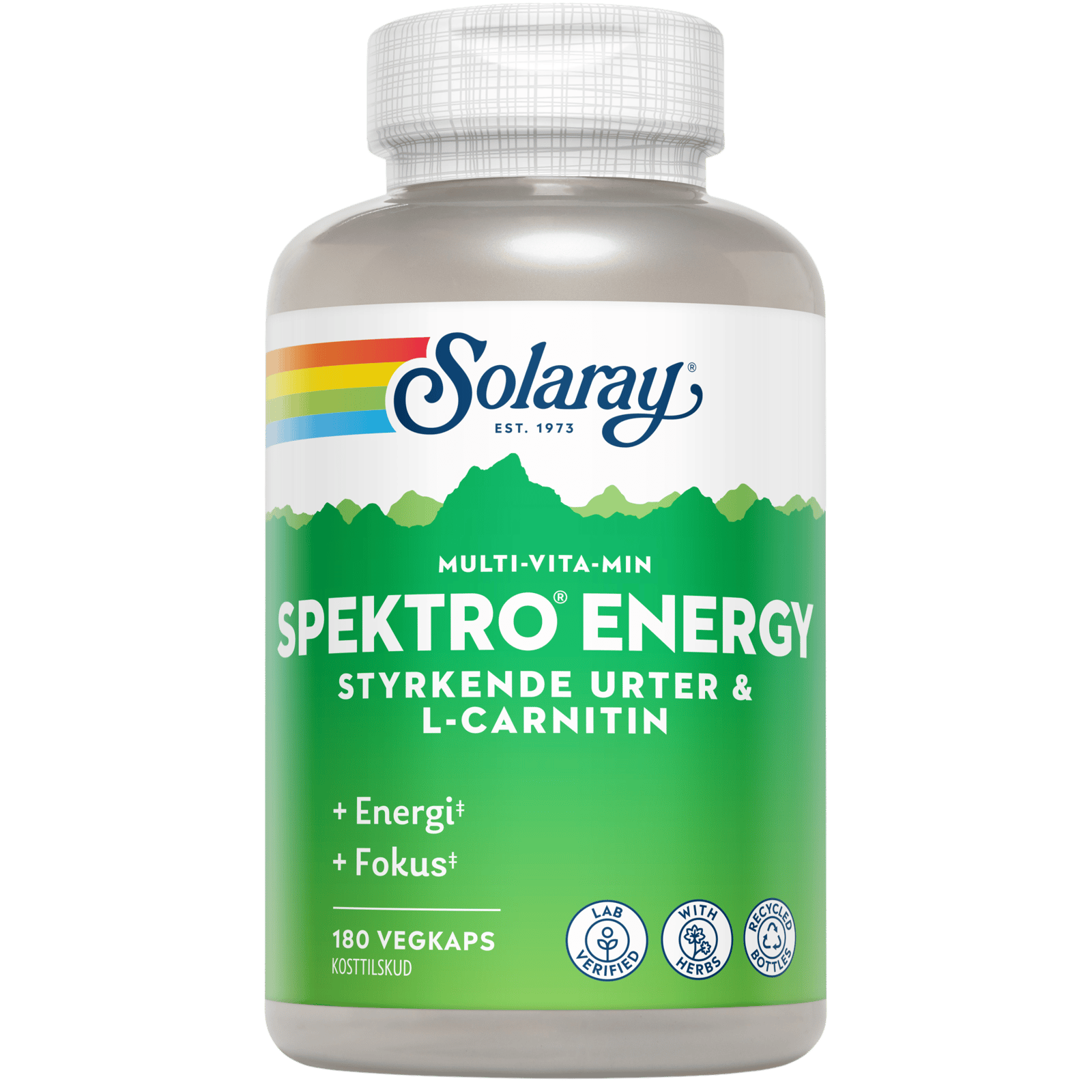 UDSALG Solaray Spektro Energy (180 kaps) køb billig