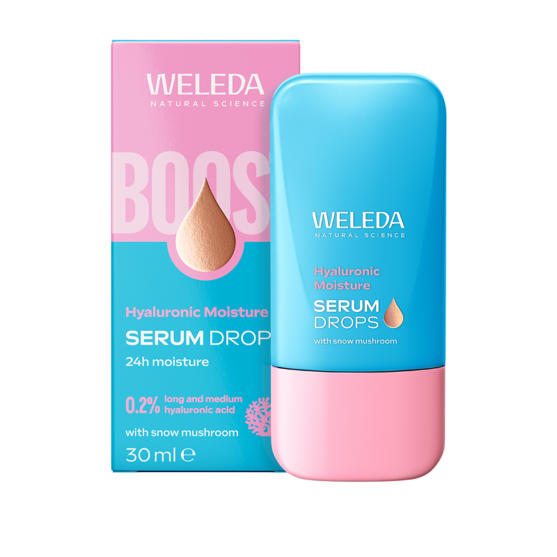 Tilbud Weleda Hyaluronic Moisture Serum Drops (30 ml) køb billig