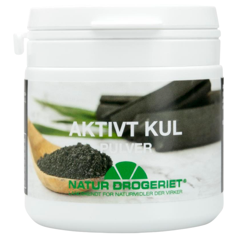 Tilbud Natur Drogeriet Aktivt kul pulver (80 g) køb billig