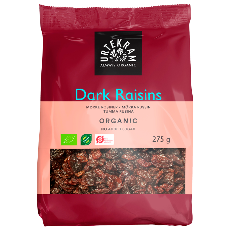 Urtekram Mørke Rosiner Ø (275 g)