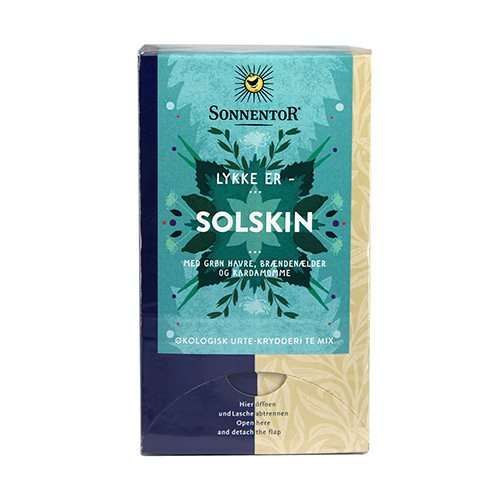Sonnentor Lykke er Solskin Urte-krydderi Te Mix (18 br)