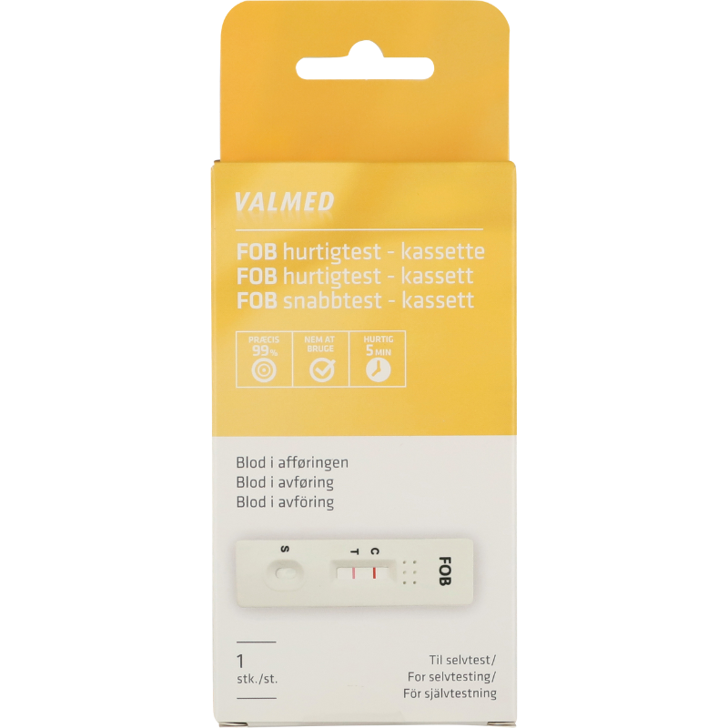 ValMed FOB Hurtigtest Kasette (1 stk)