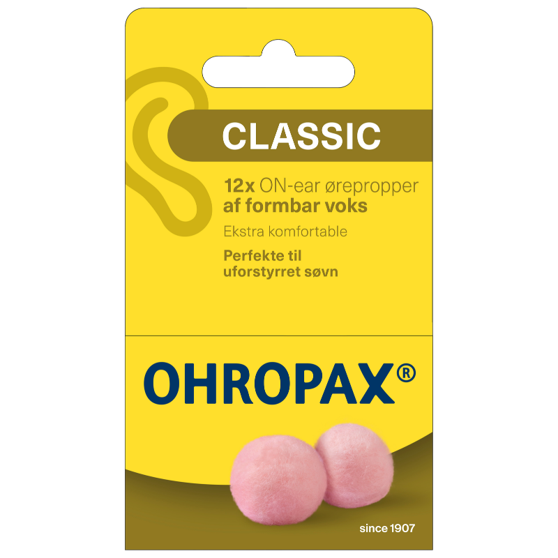 Ohropax Earplugs Classic (12 stk)