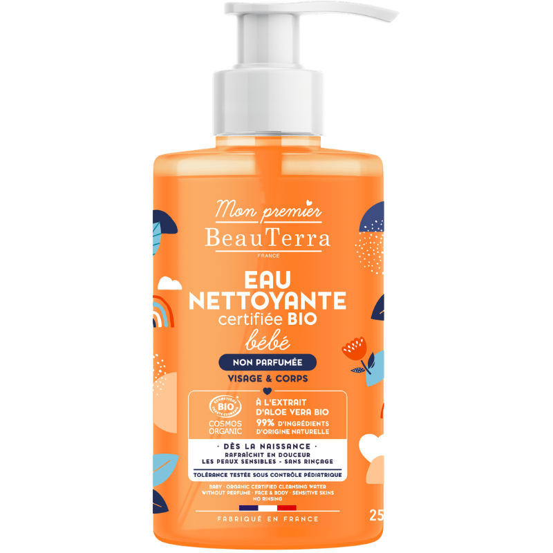 Beau Terra Unscented Baby Micellar For Cleansing BIO (750 ml)